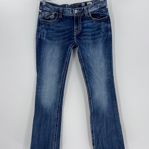 MISS ME SIGNATURE RISE BOOT CUT SIZE 30 - Picture 1 of 16